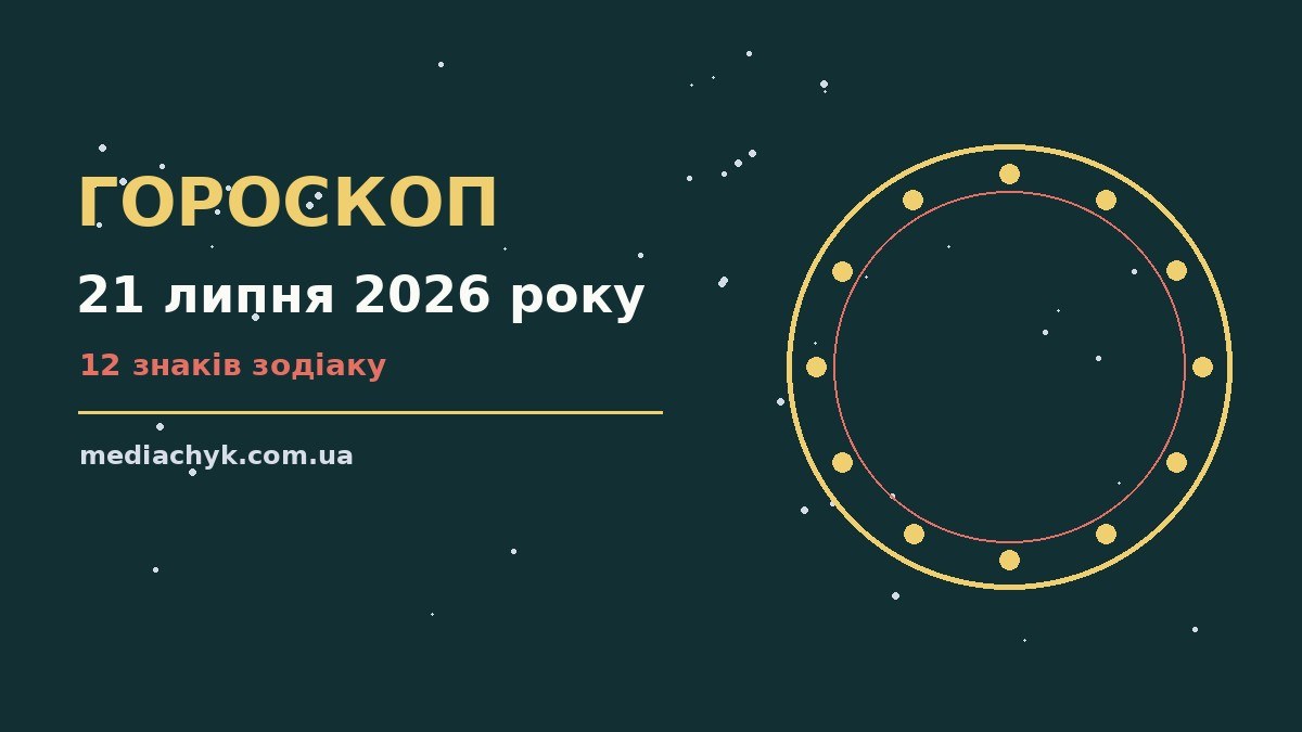 Гороскоп на 21 липня 2026 року: детальний прогноз дня про події, зустрічі та вибір