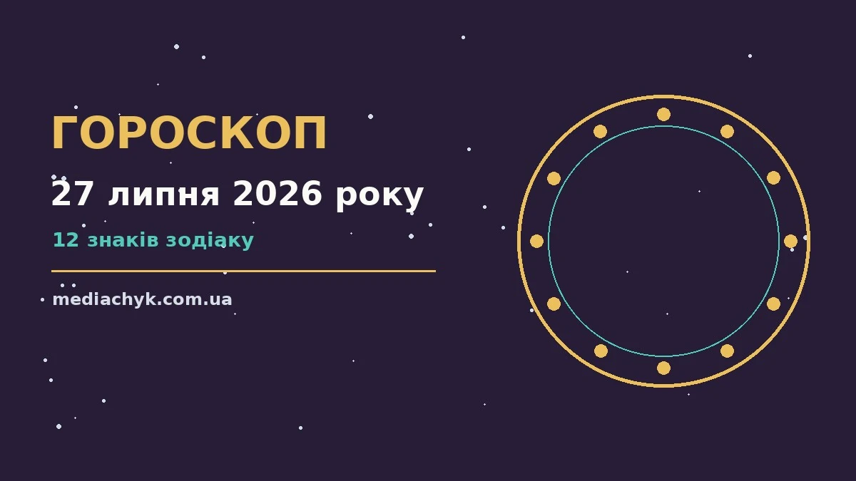 Гороскоп на 27 липня 2026 року: детальний прогноз дня про події, зустрічі та вибір