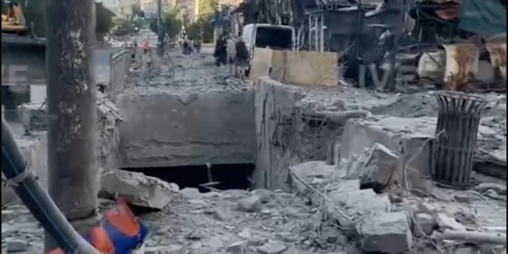 КМДА підтвердила пошкодження вестибюля «Лукʼянівська» та закриття станції через удар