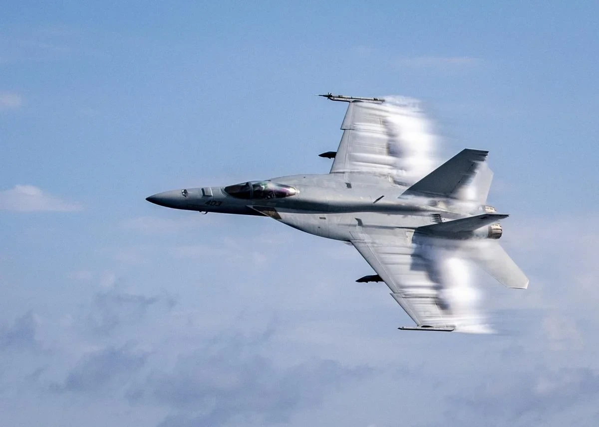 Ніч над Галацом: ключові цифри збиття дрона іспанським F-18