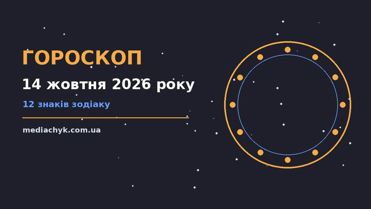 Гороскоп на 14 жовтня 2026 року: детальний прогноз дня про події, зустрічі та вибір