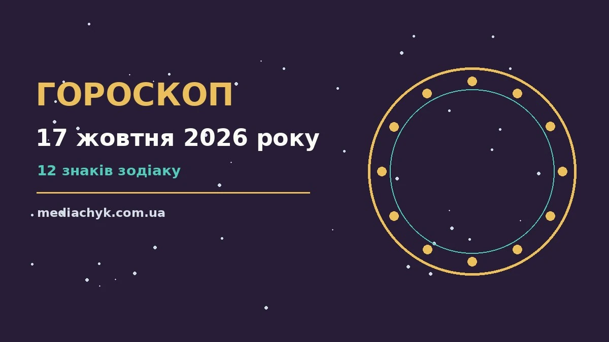 Гороскоп на 17 жовтня 2026 року: детальний прогноз дня про події, зустрічі та вибір