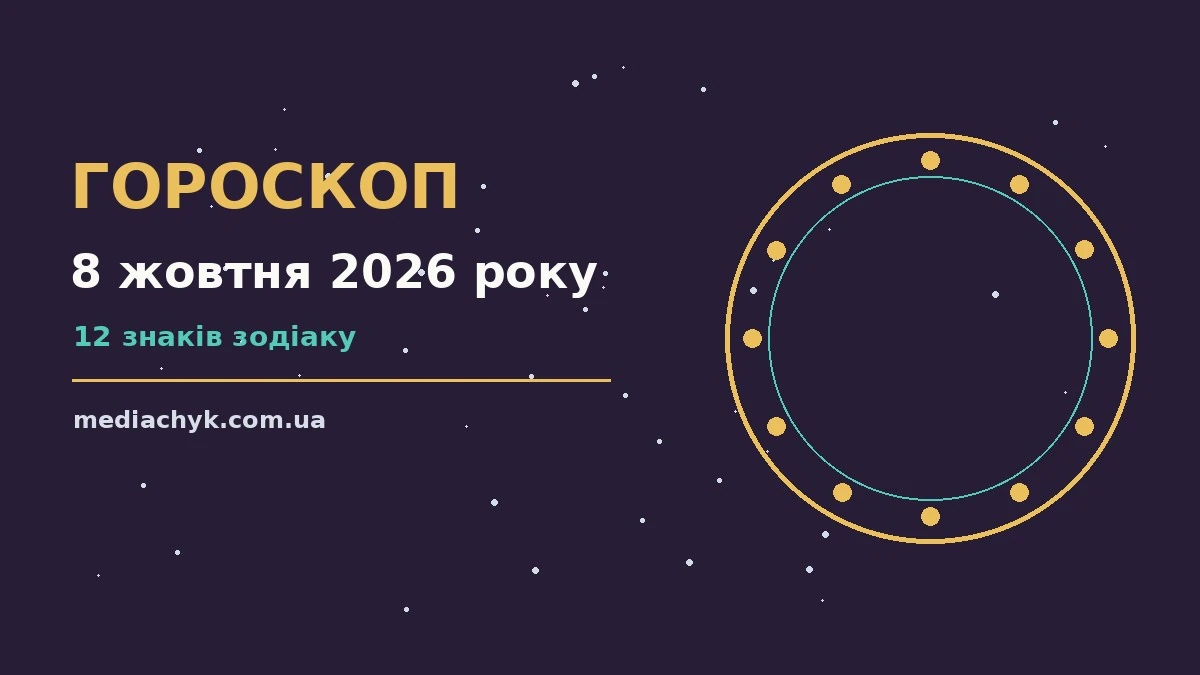 Гороскоп на 8 жовтня 2026 року: детальний прогноз дня про події, зустрічі та вибір